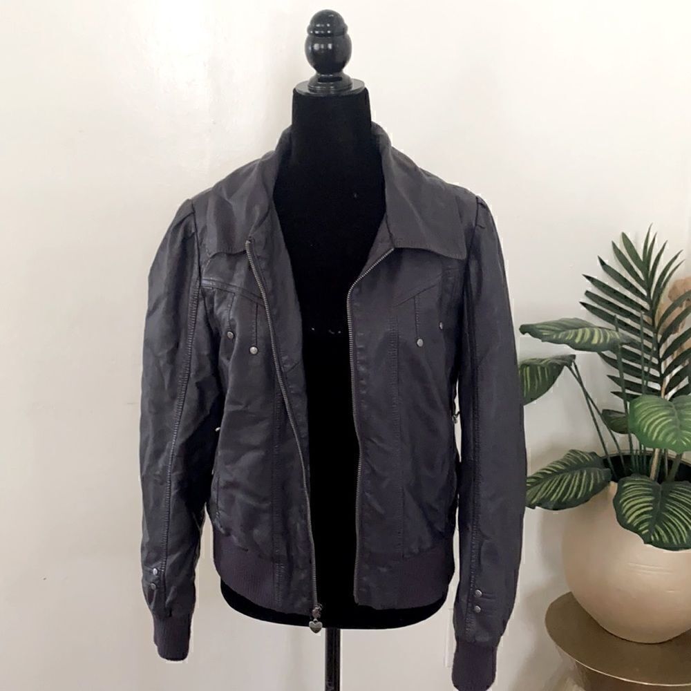 Guess faux leather jacket